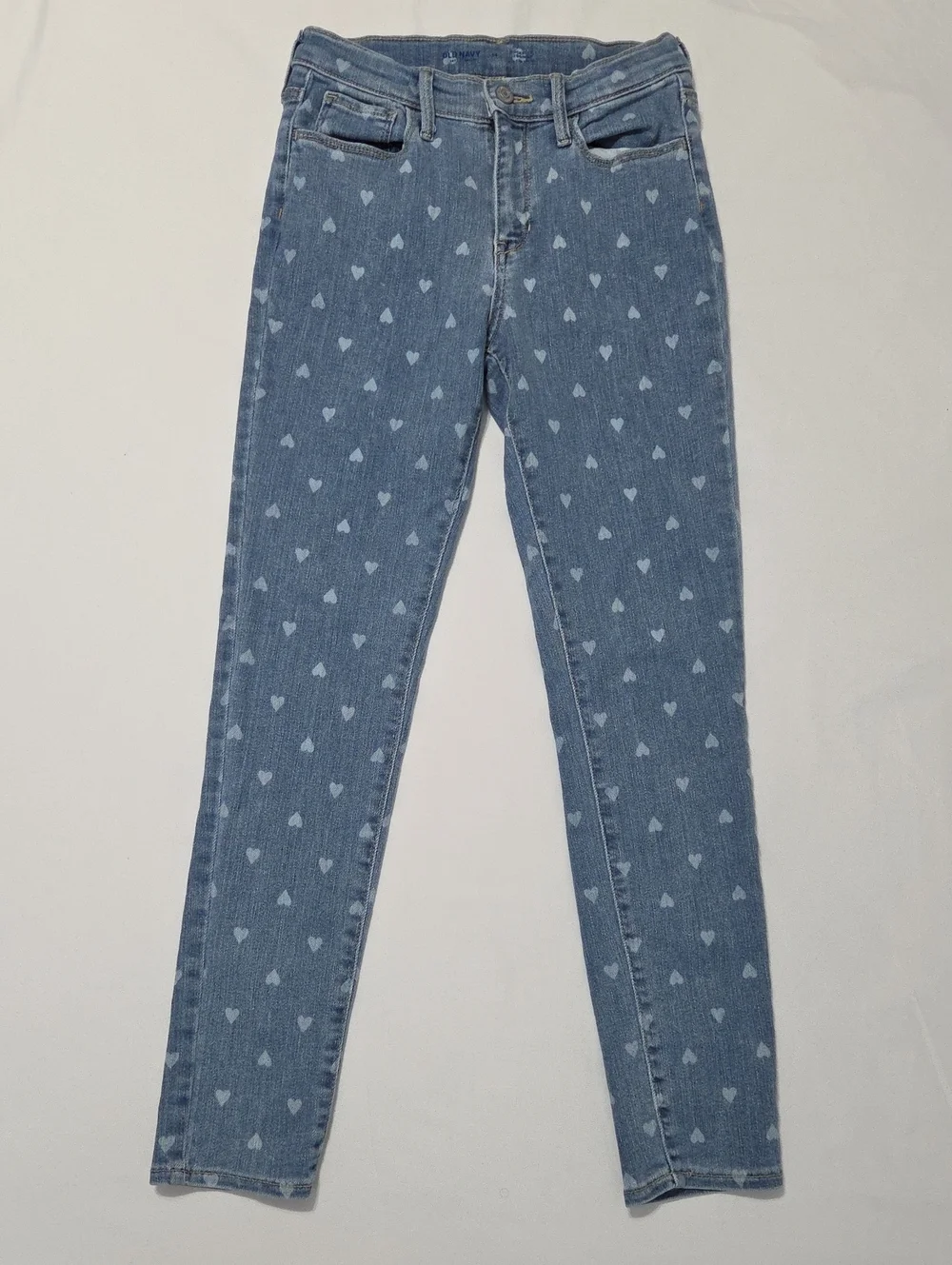 Old Navy Kids High Rise Rockstar Jegging, Heart Print